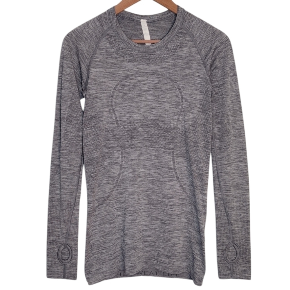 Lululemon Swiftly Tech Long Sleeve Crew Active Training Running Athletic Top